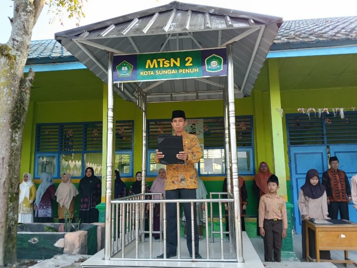 Matamuda MTsN 2 Sungai Penuh Berakhir, Siswa Baru Siap Menjadi Generasi Madrasah Berprestasi