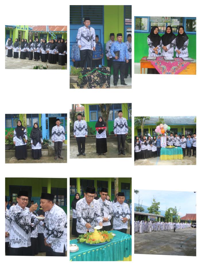 Peringatan dan Perayaan Hari Guru Nasional dan HUT PGRI ke-78 di MTsN 2 Kota Sungai Penuh Tahun 2023
