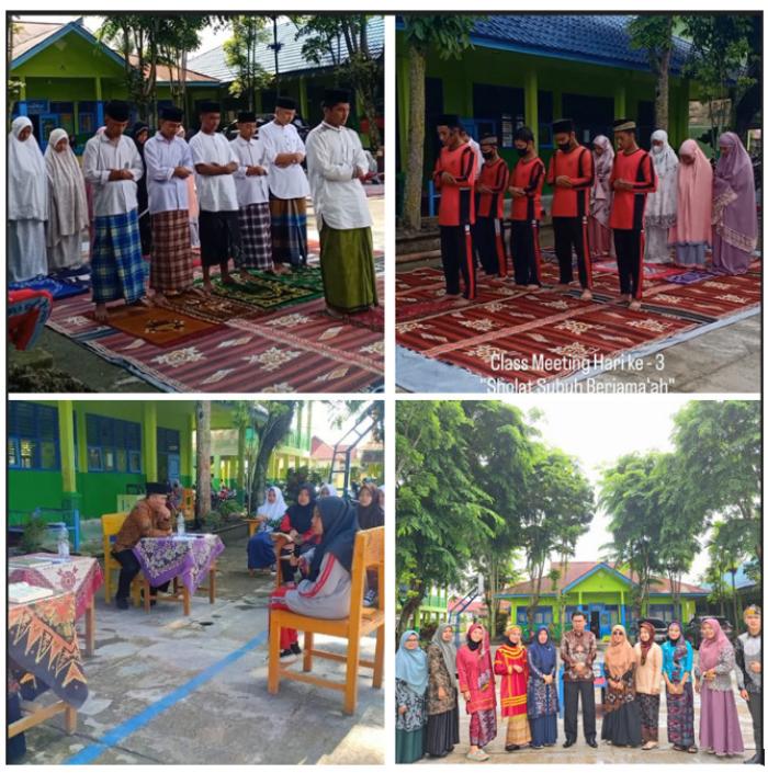 PELAKSANAAN CLASS MEETING MTsN 2 KOTA SUNGAI PENUH BERJALAN LANCAR
