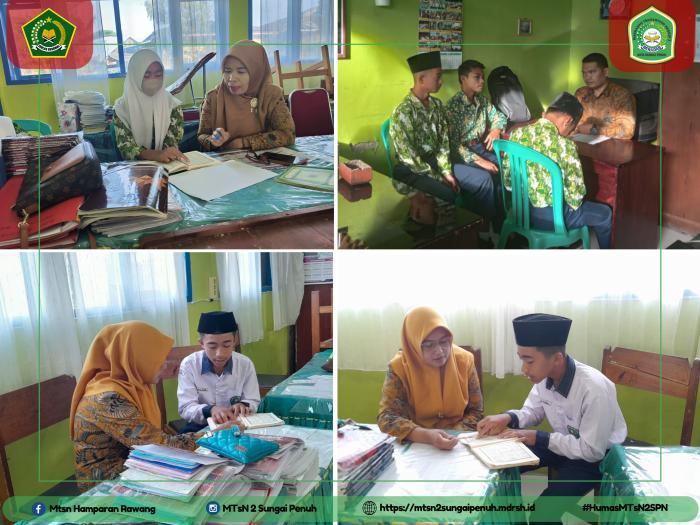 Membiasakan Pembinaan dan Membaca Al Qur'an bagi Siswa Sebelum Memulai Pelajaran