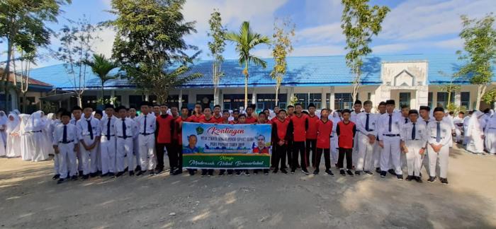 Pelepasan Kontingen POPKOT MTsN 2 Sungai Penuh Tahun 2019