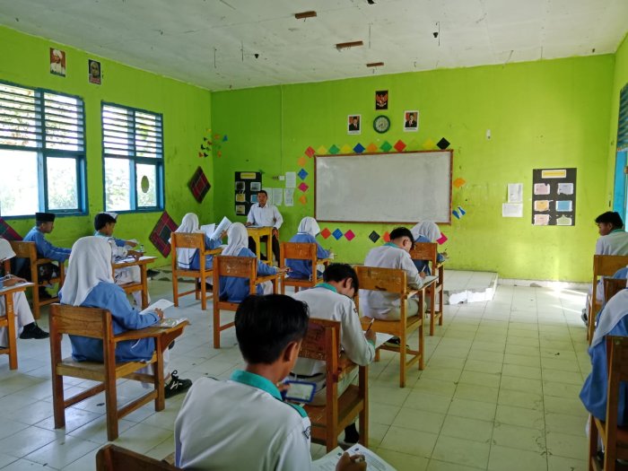 Langkah Awal Menuju Kelulusan: MTsN 2 Sungai Penuh Mulai Ujian Madrasah