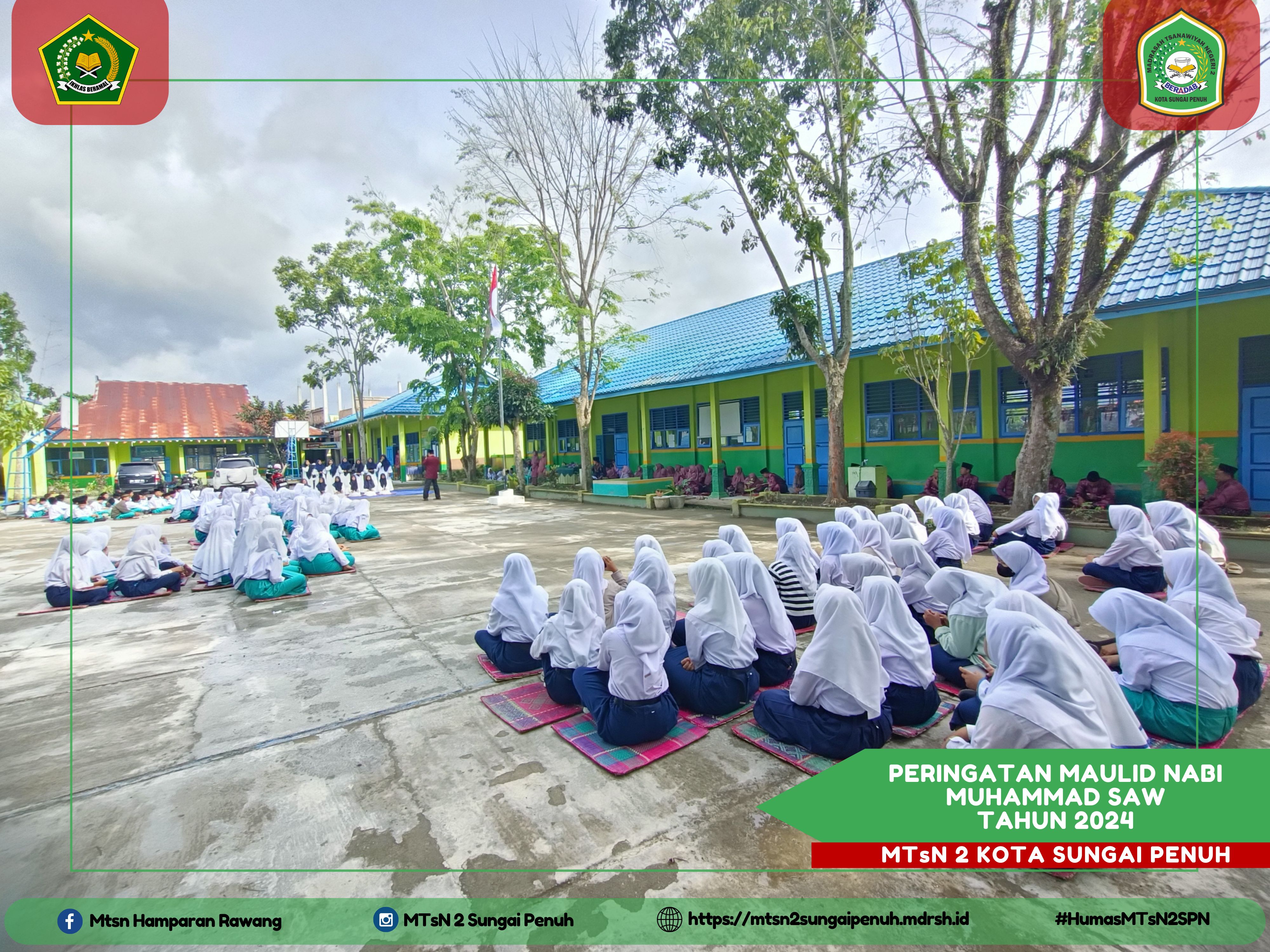 Peringatan Maulid Nabi Muhammad SAW di MTsN 2 Kota Sungai Penuh