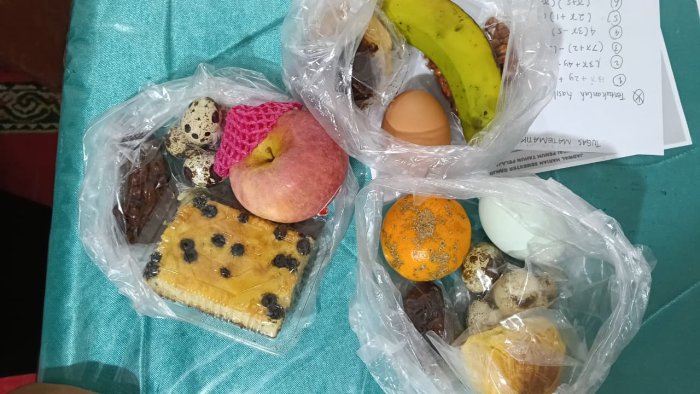 Awali Pekan dengan Sehat, Siswa MTsN 2 Sungai Penuh Terima Menu Bergizi Gratis