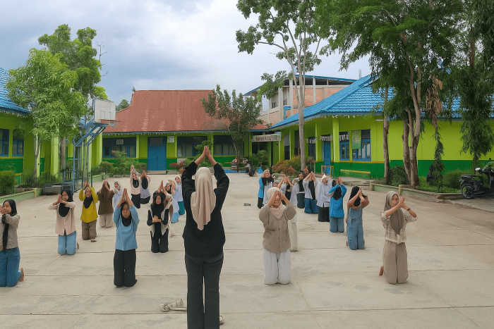 MTsN 2 Sungai Penuh Kembangkan Bakat Seni Lewat Latihan Tari