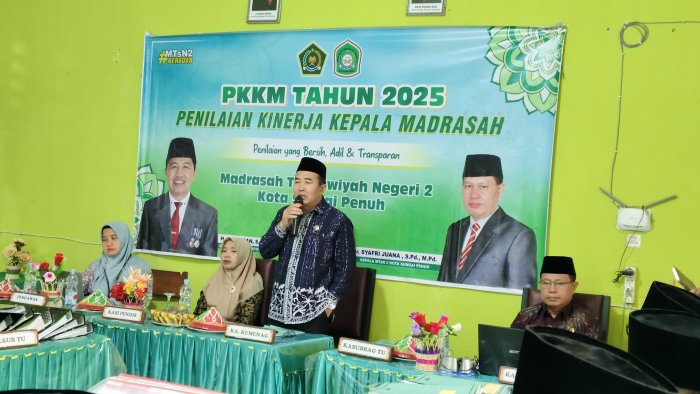MTsN 2 Sungai Penuh Sukses Laksanakan Penilaian Kinerja Kepala Madrasah