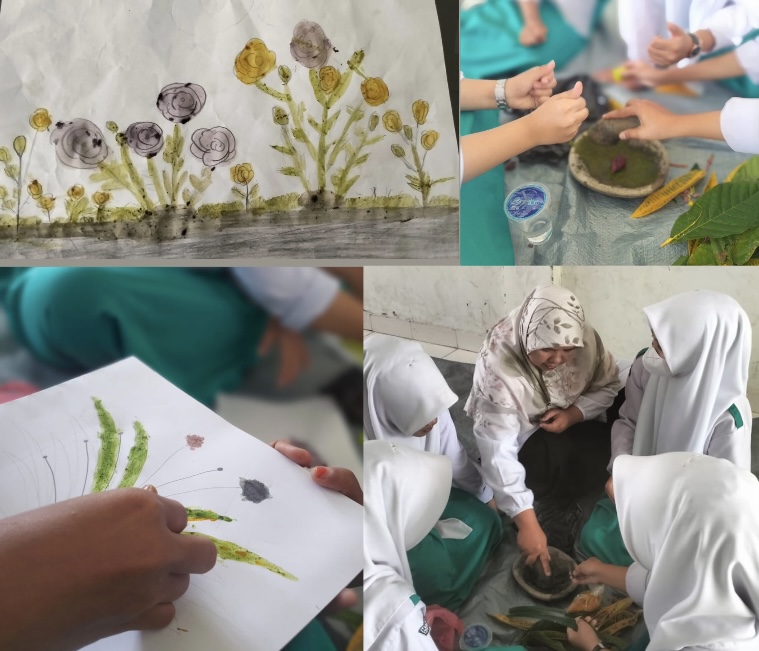 Mengenal dan Mengolah Warna dari Bahan Alam â€œGuru Inspiratif dan penuh Kreatifitasâ€