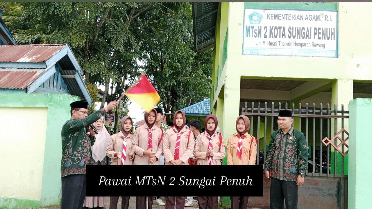Semarak Sambut Bulan Suci Ramadhan MTsN 2 Sungai Penuh Adakan Pawai Keliling