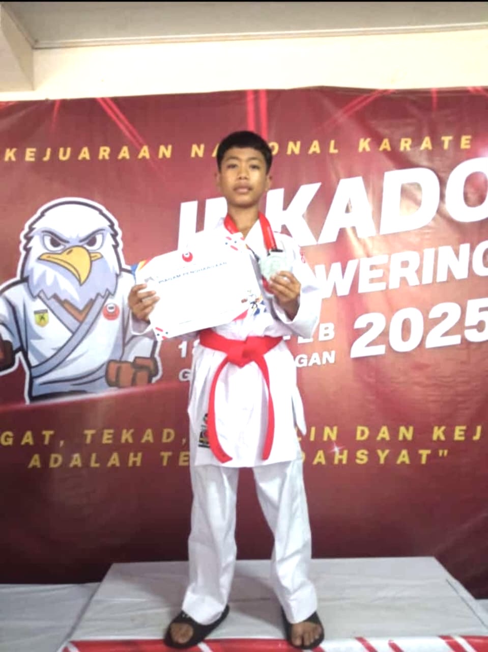 Siswa MTsN2 Sungai Penuh berhasil Meraih Medali Perak di Tingkat Nasional