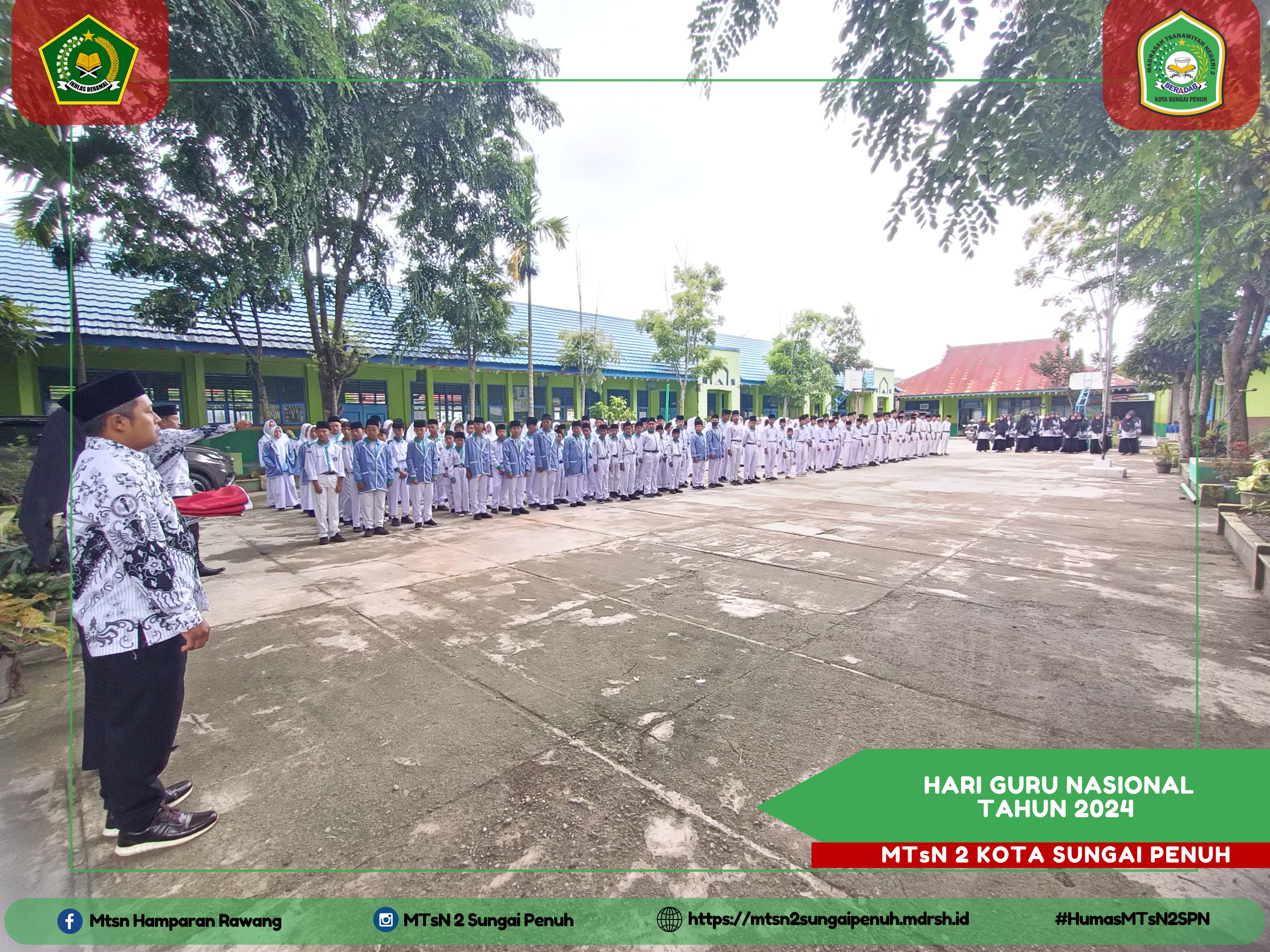 Peringatan Hari Guru Nasional di MTs Negeri 2 Kota Sungai Penuh