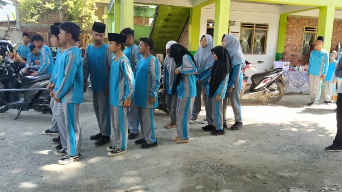 Gladi Bersih Pengukuhan Organisasi Intra MTsN Sungai Penuh: Langkah Awal Pemimpin Muda