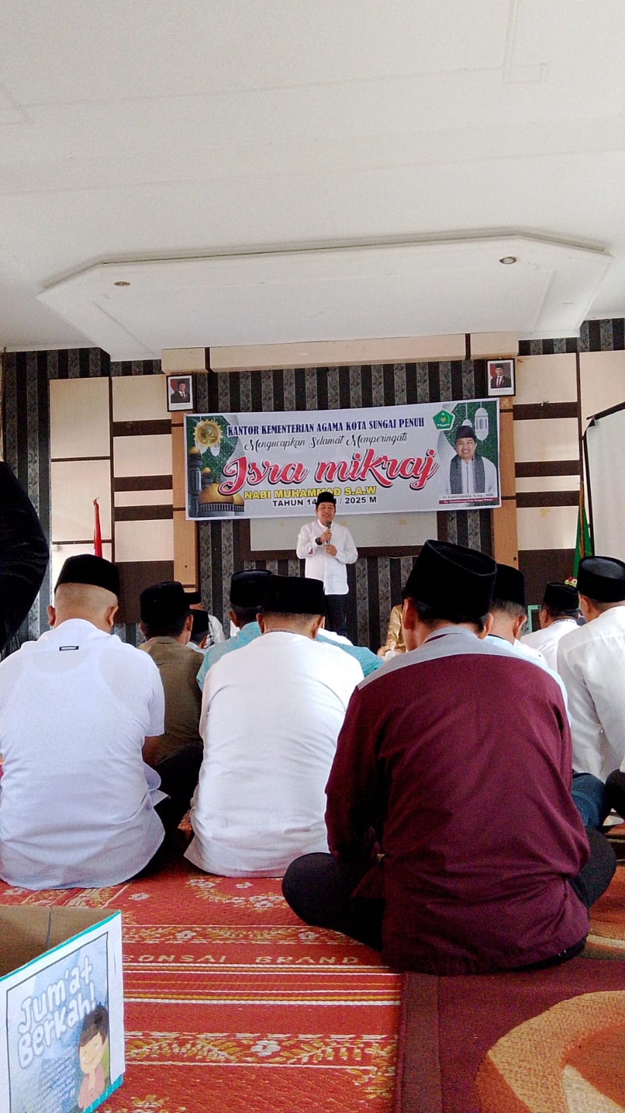 ISRAâ€™ MIKRAJ DI KANTOR KEMENAG SUNGAI PENUH