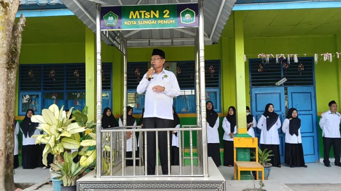 MTsN 2 Sungai Penuh Resmi Buka Ujian Semester Genap, Siswa Siap Tunjukkan Prestasi