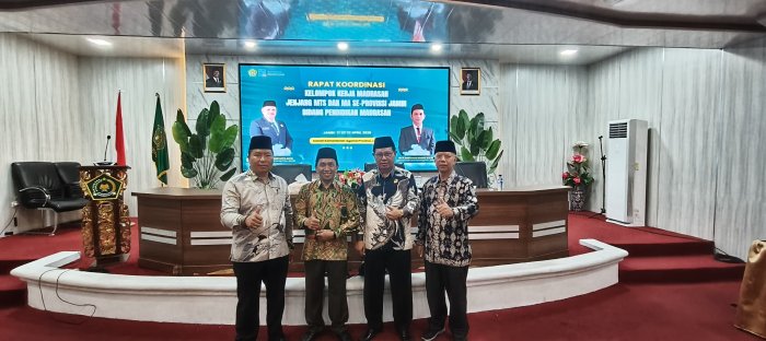 Kepala MTsN 2 Sungai Penuh Hadiri Rakor KKM Se-Provinsi Jambi, Perkuat Sinergi Pendidikan Madrasah