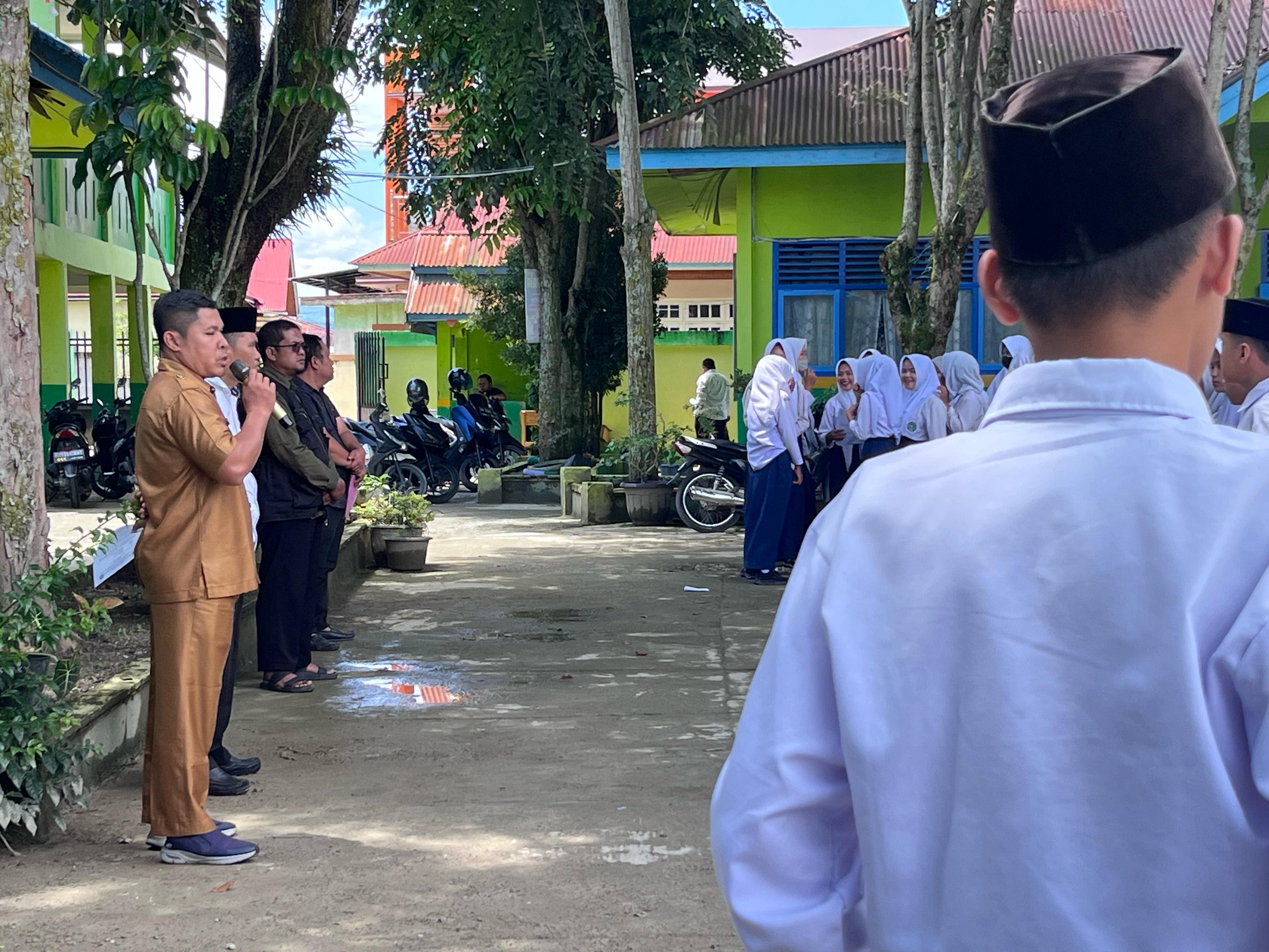 SMKN PP Kerinci Lakukan Sosialisasi ke MTsN 2 Sungai Penuh, Berbagi Pengalaman dan Informasi
