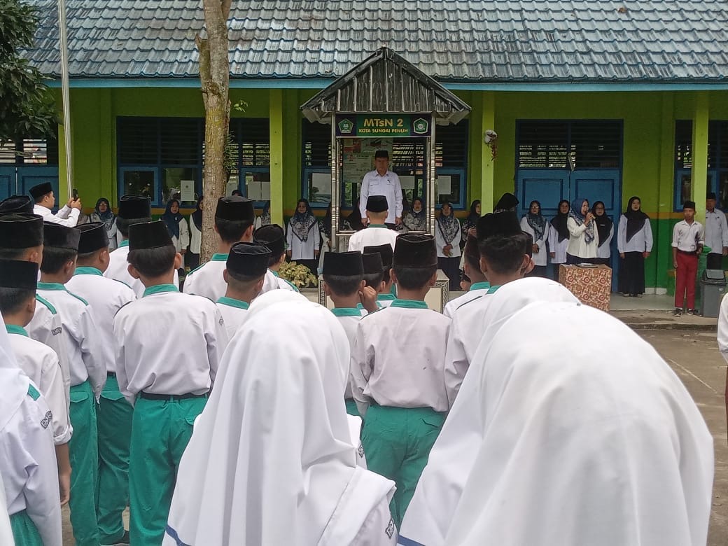 Pembukaan Matsama Semarak di MTsN 2 Sungai Penuh, Optimis Sukseskan Pendidikan