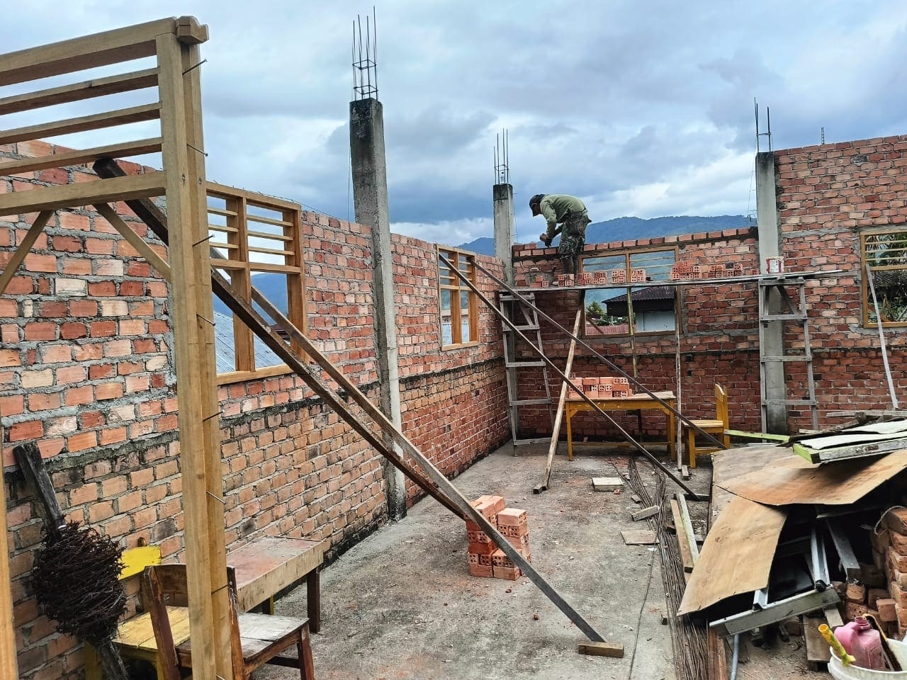 PROGRES PEMBANGUNAN GEDUNG MADRASAH MTsN 2 KOTA SUNGAI PENUH