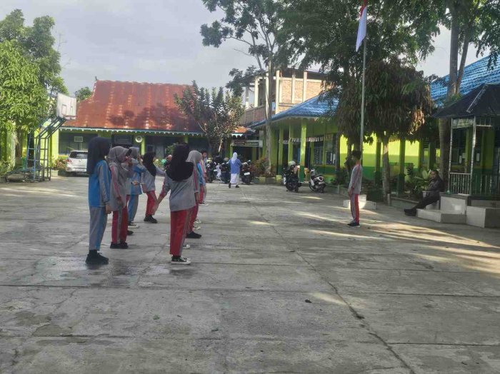 Semangat Sehat, Kelas IX A MTsN 2 Sungai Penuh Gelar Olahraga Bersama