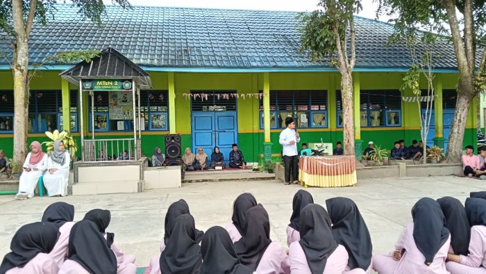 MTsN 2 Sungai Penuh Laksanakan Peringatan Isra Miraj Nabi Muhammad SAW