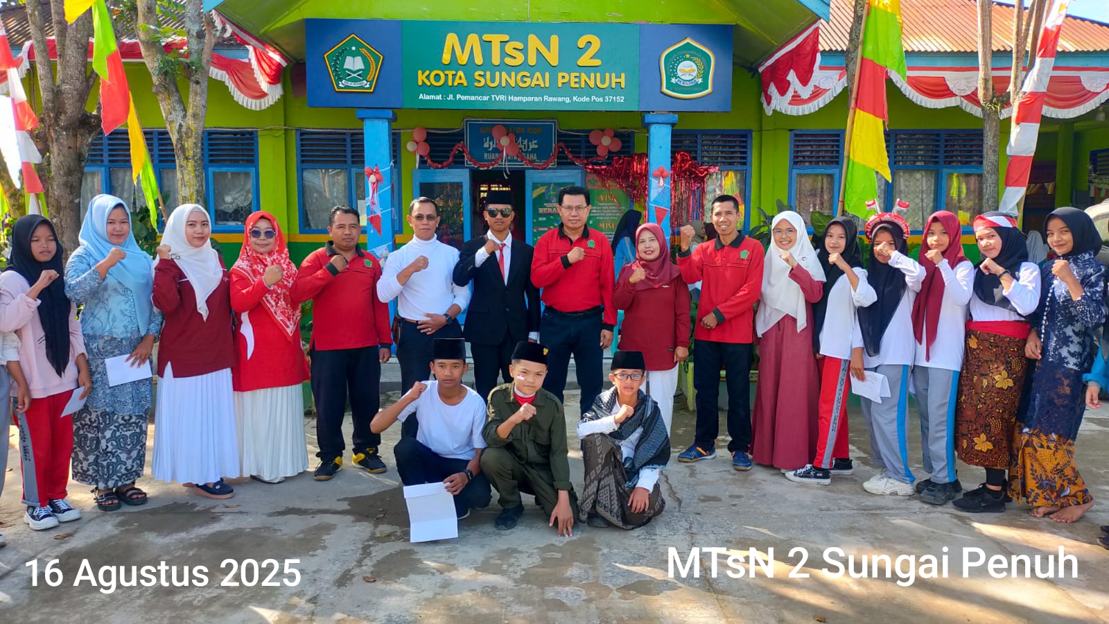 MTsN 2 Sungai Penuh Sambut Kemerdekaan Dengan Semarak Lomba 